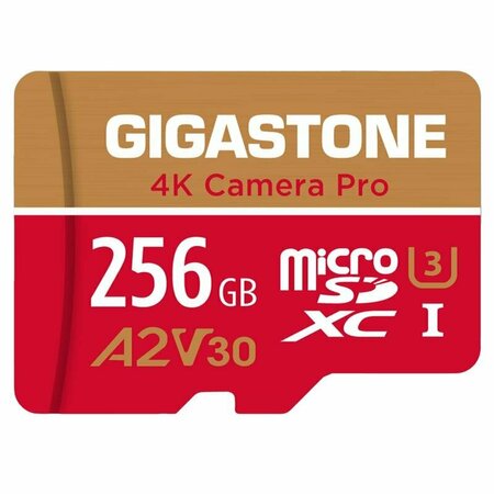 GIGASTONE MCRO SD FLSH MEMRY 256GB 2IN14KA2V30-256